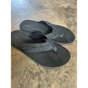Goodfellow & Co Mens Sandal Flip Flops Gray Size Lg 11/12